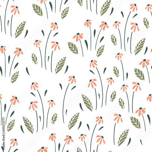 Garden seamless pattern