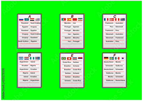 SOCCER - Fußball-Spielpläne