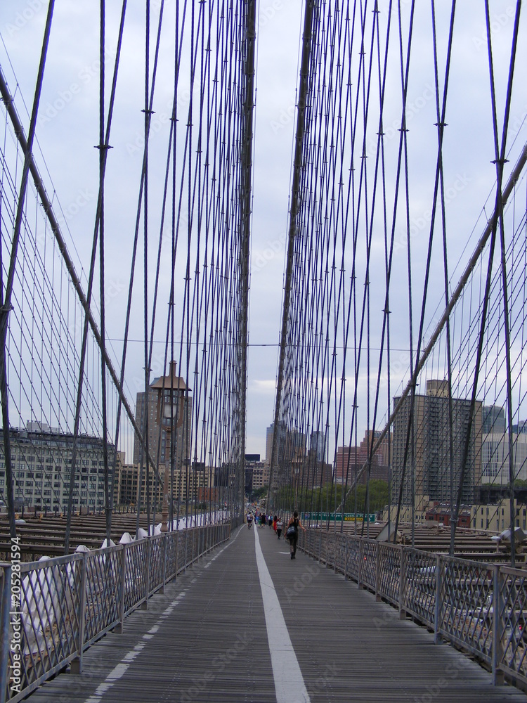 Fototapeta premium Brooklyn bridge in New York