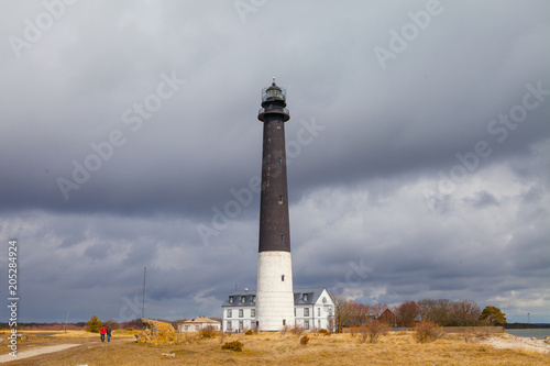 Lighthouse Sorve on Saaremaa island in Estonia