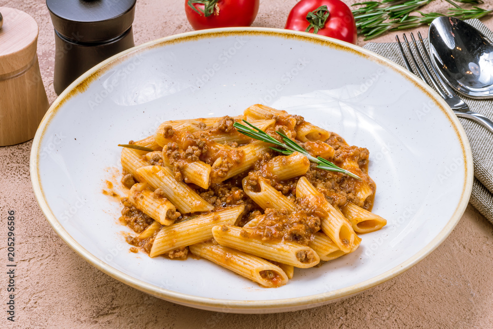 Pasta Penne Bolognese Pasta Penne Bolognese