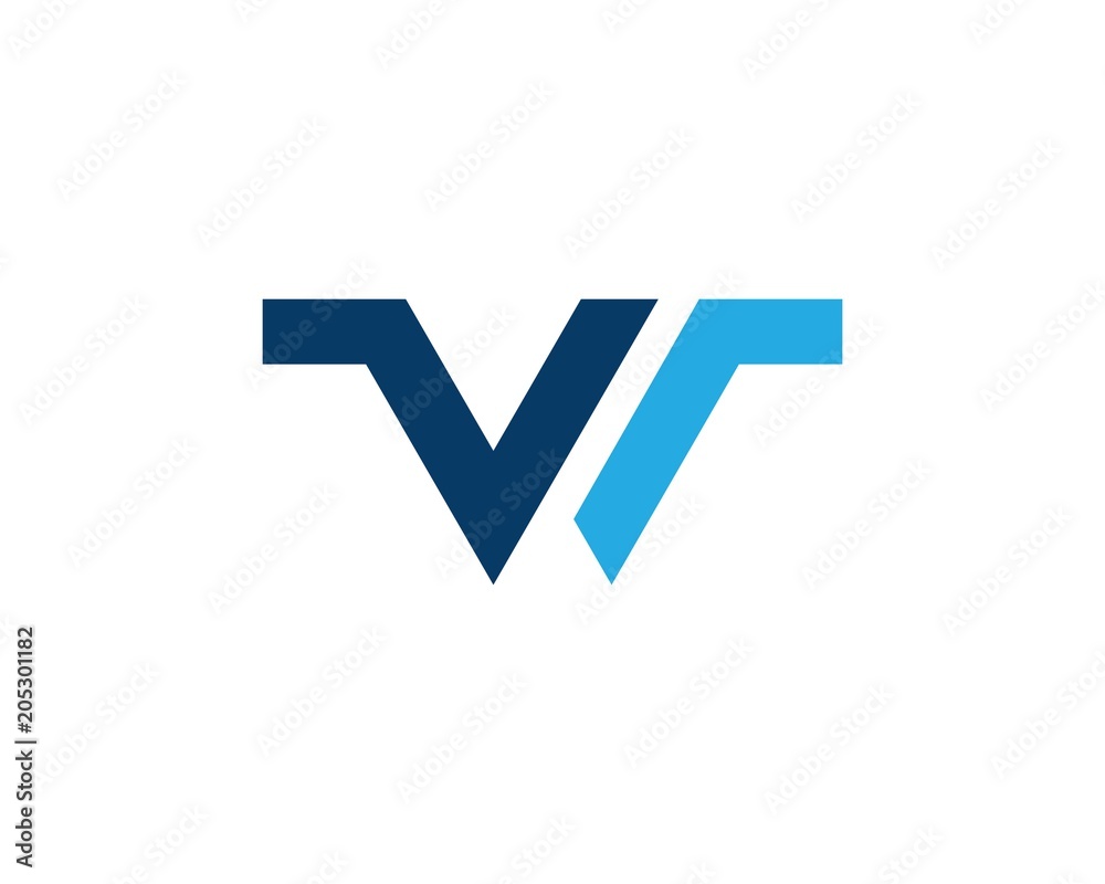 W Letter Logo Business W Letter Logo Business