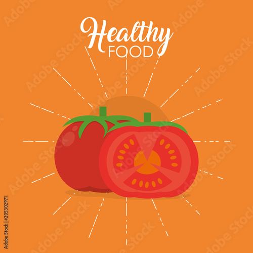 Healthy food vegetables concept