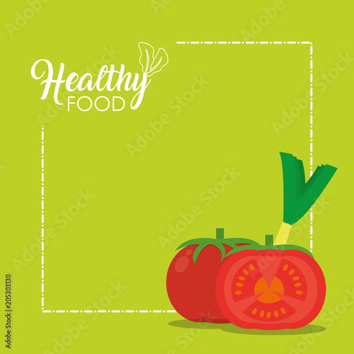 Healthy food vegetables concept
