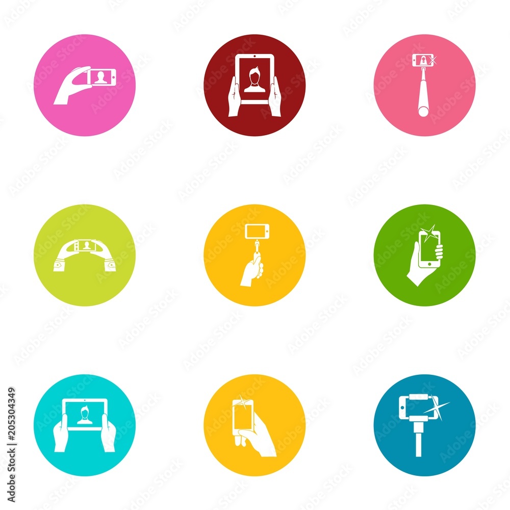 Mobile pay icons set. Flat set of 9 mobile pay vector icons for web isolated on white background Mobile pay icons set. Flat set of 9 mobile pay vector icons for web isolated on white background