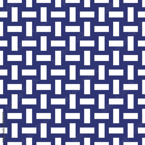 Seamless geometric weave pattern background