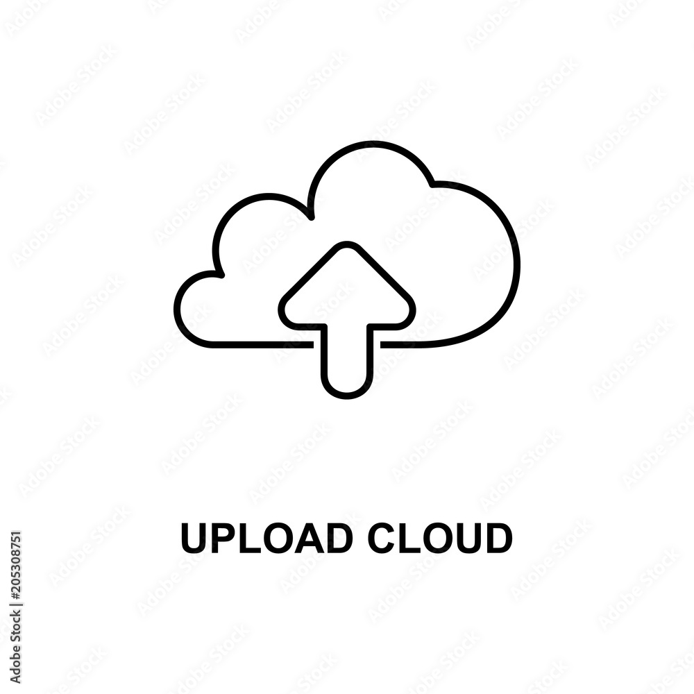 opload cloud icon. Element of simple web icon with name for mobile concept and web apps. Thin line opload cloud icon can be used for web and mobile opload cloud icon. Element of simple web icon with name for mobile concept and web apps. Thin line opload cloud icon can be used for web and mobile