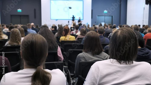 Wallpaper Mural Business People Seminar Conference Meeting Office Training Concept. Torontodigital.ca