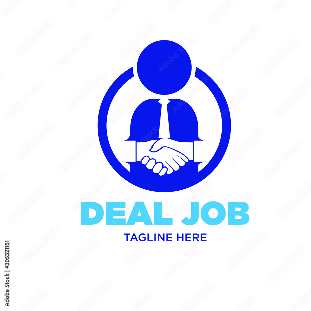 deal job logo deal job logo