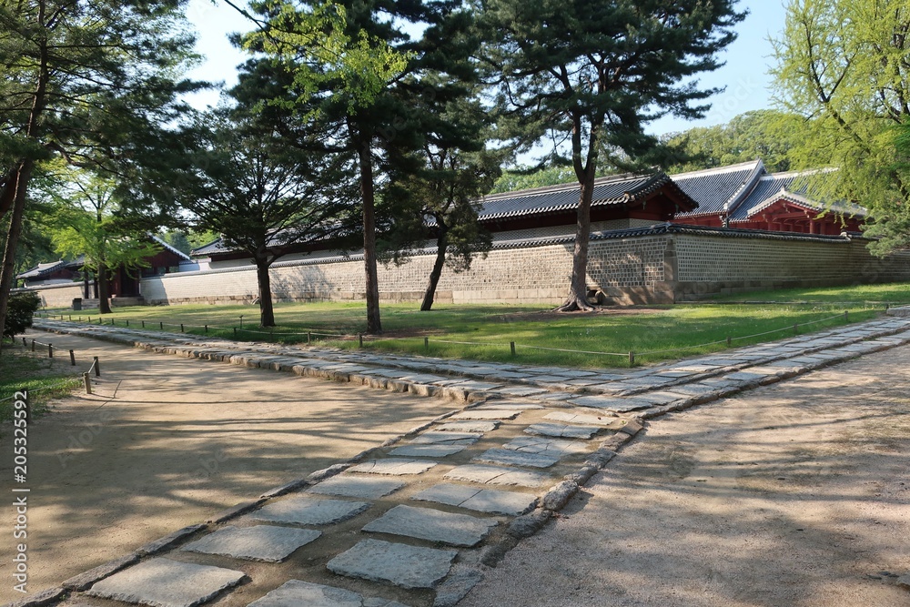 Jongmyo Shrine in korea
