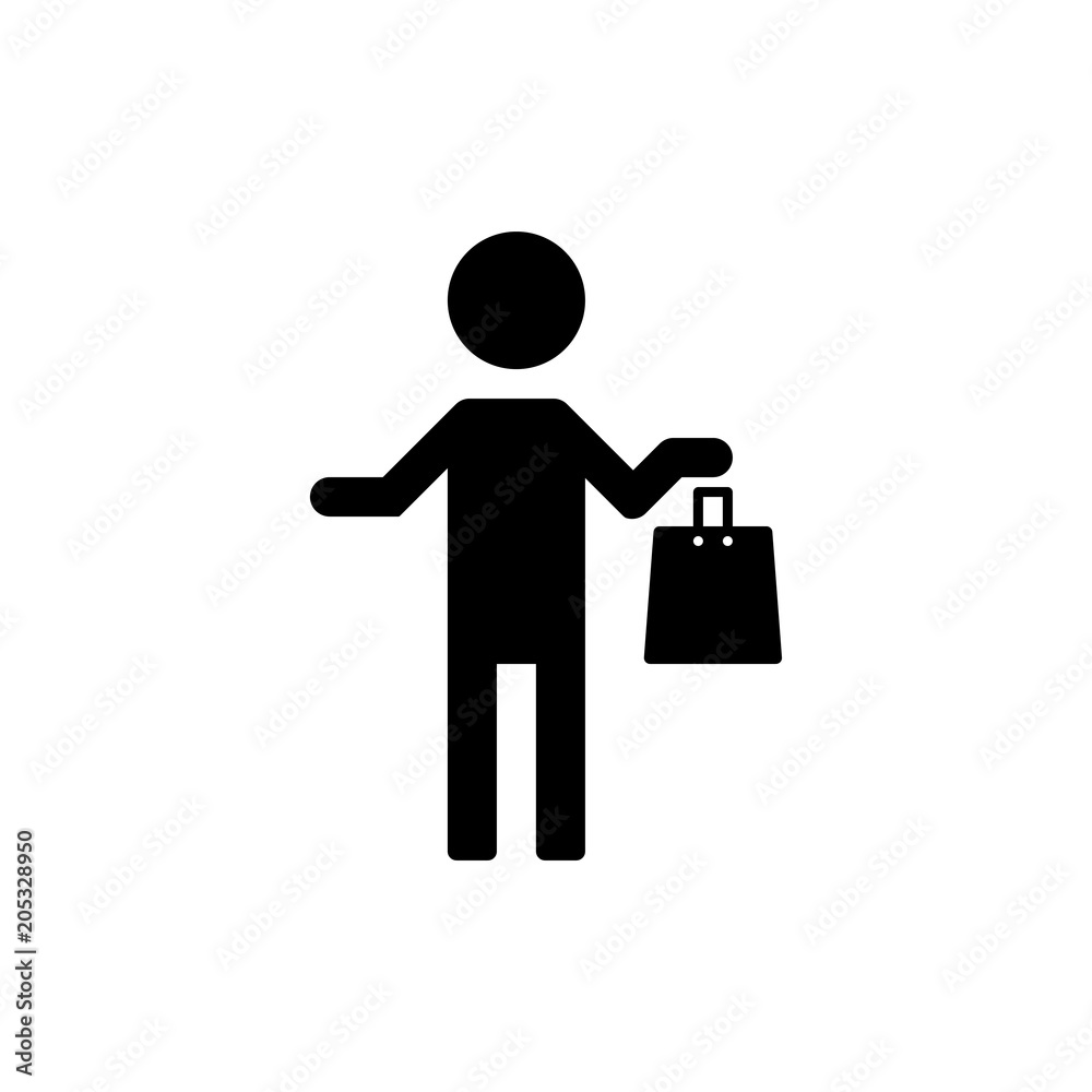 shopping icon vector illustration shopping icon vector illustration
