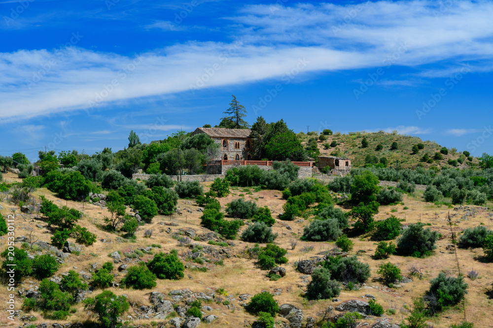 view from the defensive walls of Toledo