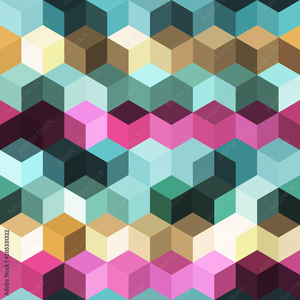 Hexagon grid seamless vector background. Minimal polygons with six corners geometric graphic design. Trendy colors hexagon cells pattern for game background. Honeycomb shapes mosaic backdrop. Hexagon grid seamless vector background. Minimal polygons with six corners geometric graphic design. Trendy colors hexagon cells pattern for game background. Honeycomb shapes mosaic backdrop.