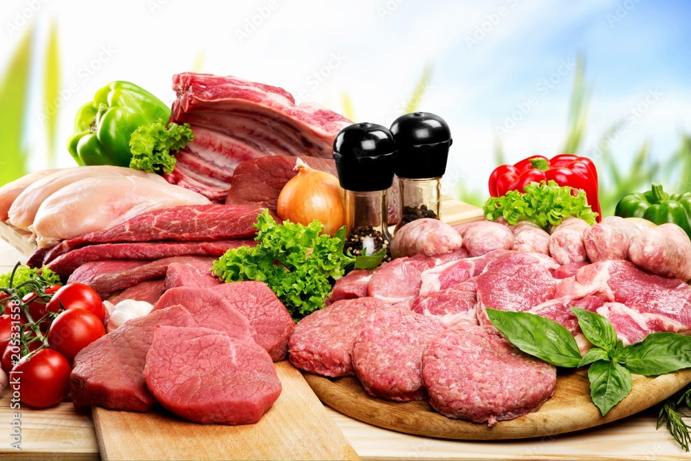 Meat. Meat.