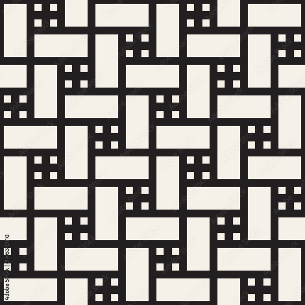 Vector seamless geometric pattern. Simple abstract lines lattice. Repeating elements stylish background Vector seamless geometric pattern. Simple abstract lines lattice. Repeating elements stylish background