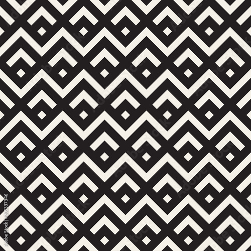 Vector seamless geometric pattern. Simple abstract lines lattice. Repeating elements stylish background