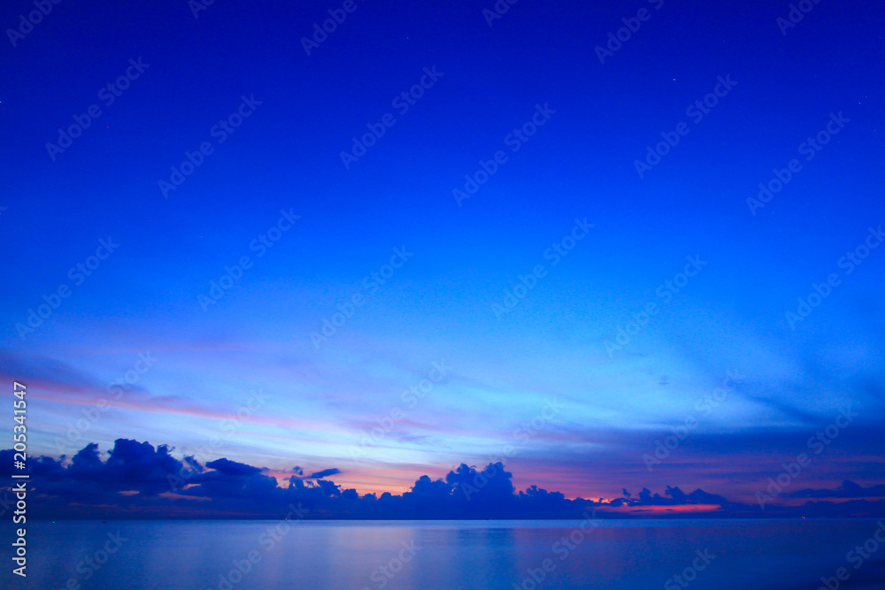 Beautiful sky at twilight time for background Beautiful sky at twilight time for background