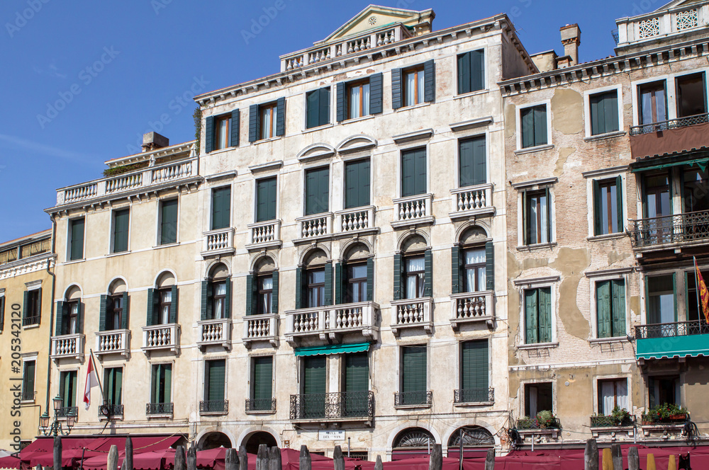 Palaces along the Grand Canal, Venice, Italy Palaces along the Grand Canal, Venice, Italy