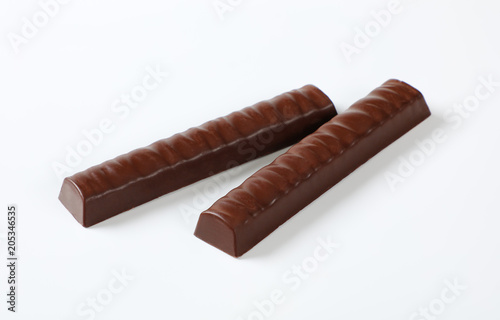 two chocolate sticks