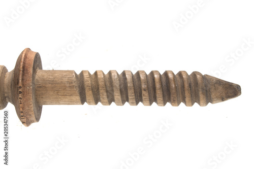 Εκτύπωση καμβά spindle isolated on white background