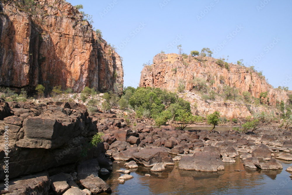 nitmiluk national park (katherine gorge) in northern australia
