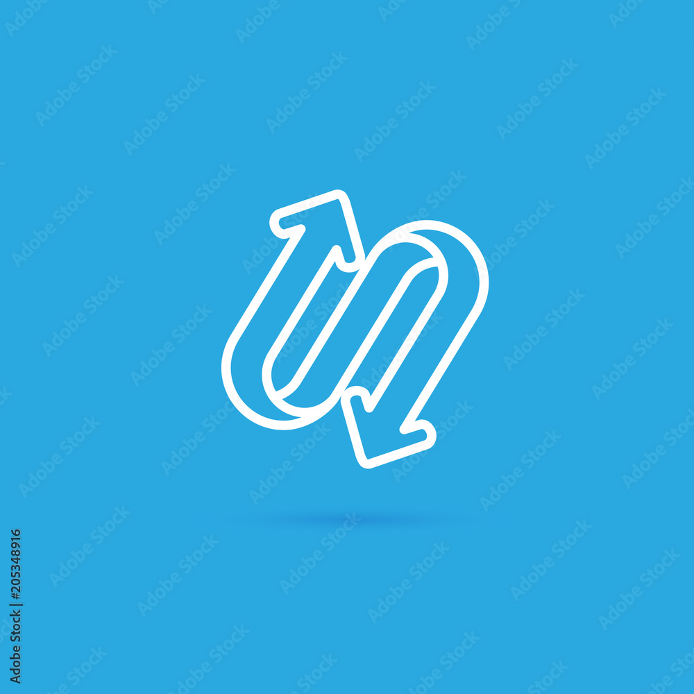 Logo design broker vector template. Logo design broker vector template.