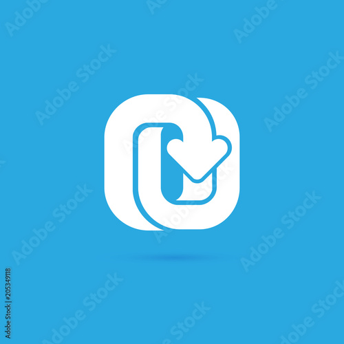 Logo design broker vector template.