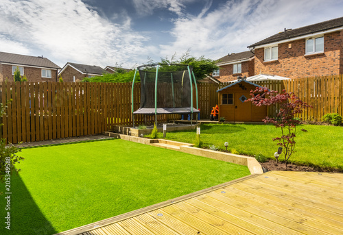 Modern garden with a new Planted Lawn photo