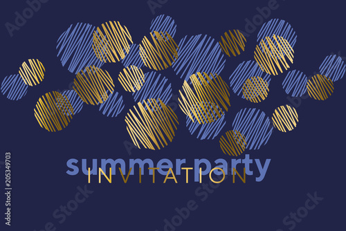 Abstract geometric luxury e...