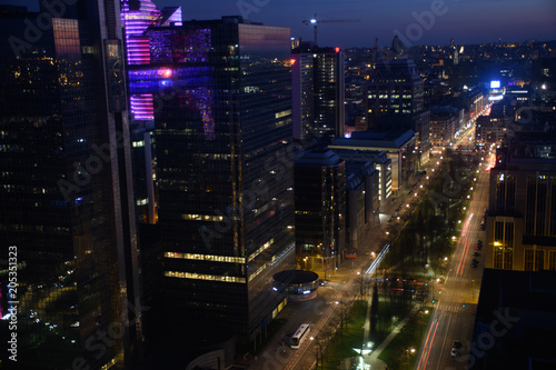 Bruxelles on the night