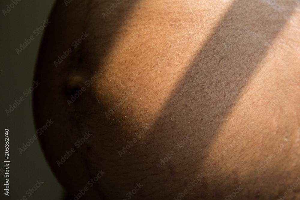 Fototapeta premium Asian Pregnant Woman Belly