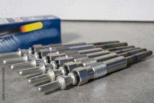 Bougies de préchauffage pour moteur diesel  photo