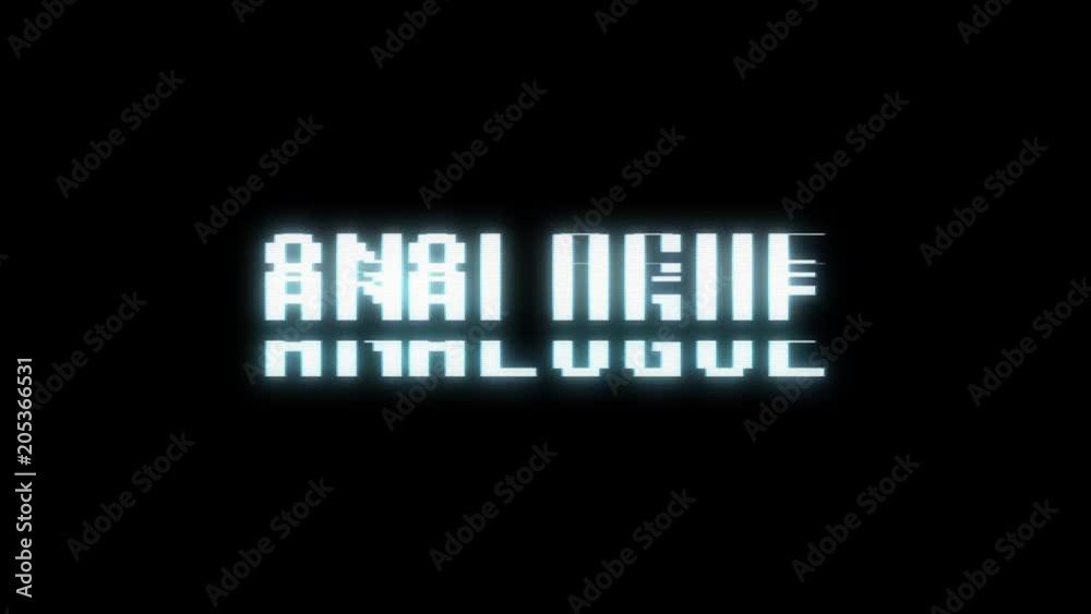 retro videogame ANALOGUE word text computer tv glitch interference noise screen animation seamless loop New quality universal vintage motion dynamic animated background colorful joyful video m retro videogame ANALOGUE word text computer tv glitch interference noise screen animation seamless loop New quality universal vintage motion dynamic animated background colorful joyful video m