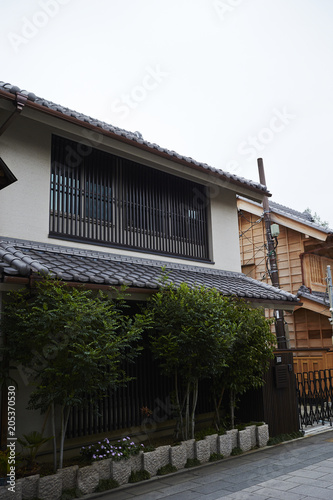 Traditional Japanese buildings  © mnimage