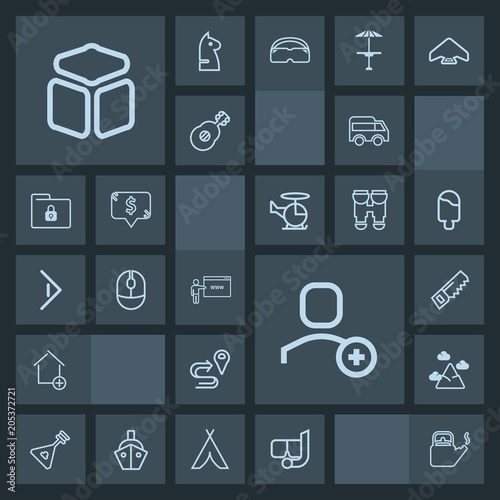 Modern, simple, dark vector icon set with house, instrument, web, navigation, move, blue, music, construction, string, delete, cube, left, mouse, snorkel, hot, nature, kitchen, route, folk, map icons