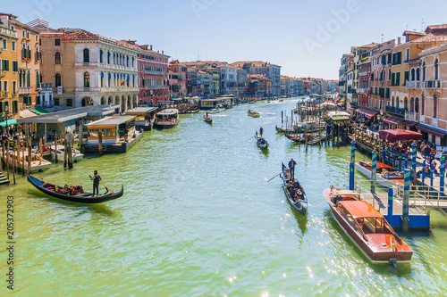 Grand Canal in Venice. Italy © dimbar76
