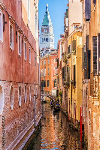 picturesque canals in Venice.Italia © dimbar76