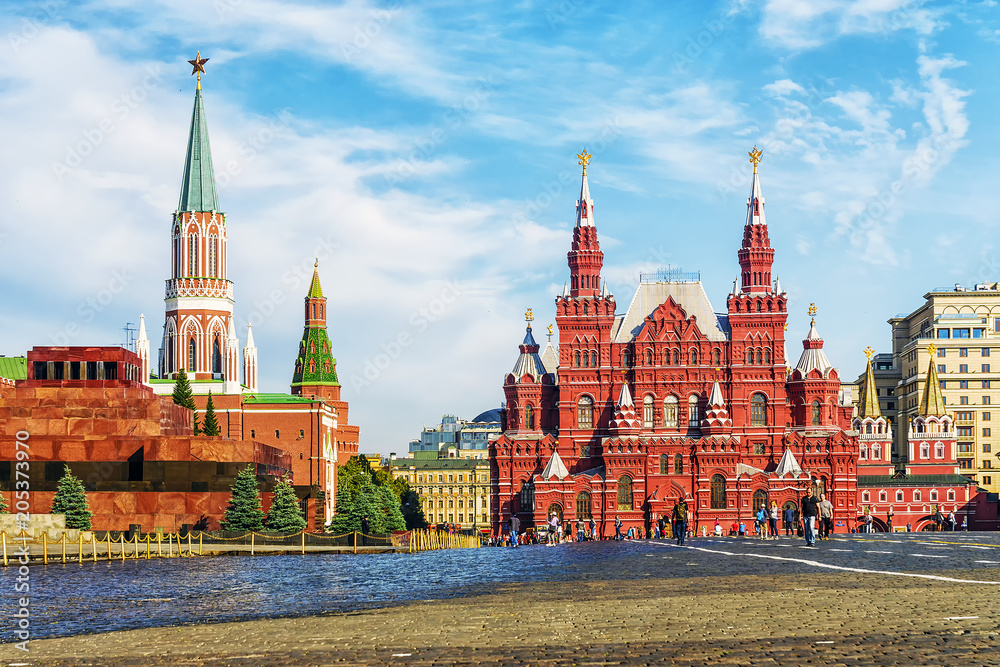 Fototapeta premium The Red Square in Moscow. Russia