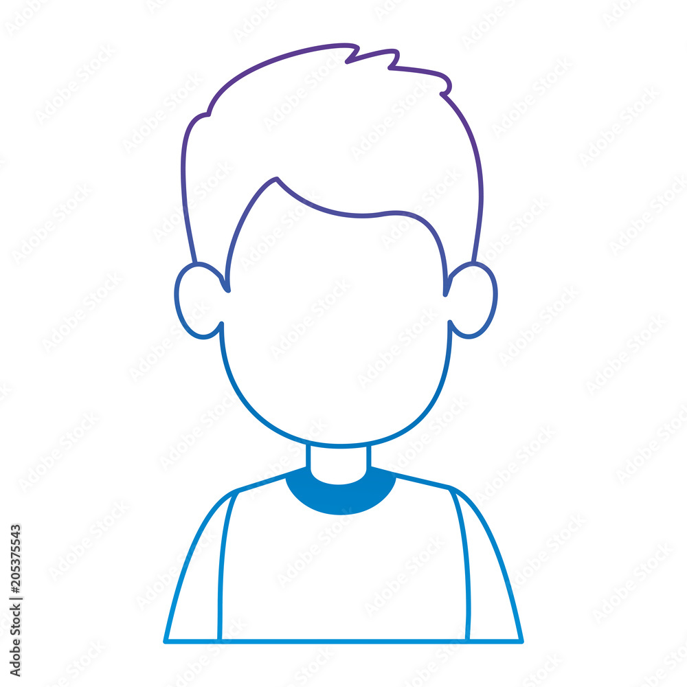 cute father avatar character vector illustration design