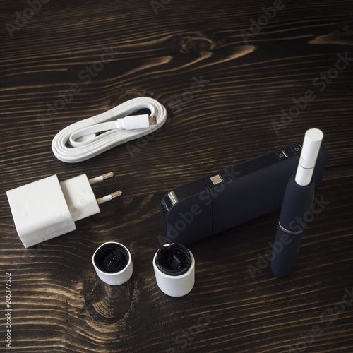 New technology of electronic cigarettes, system of heating of tobacco