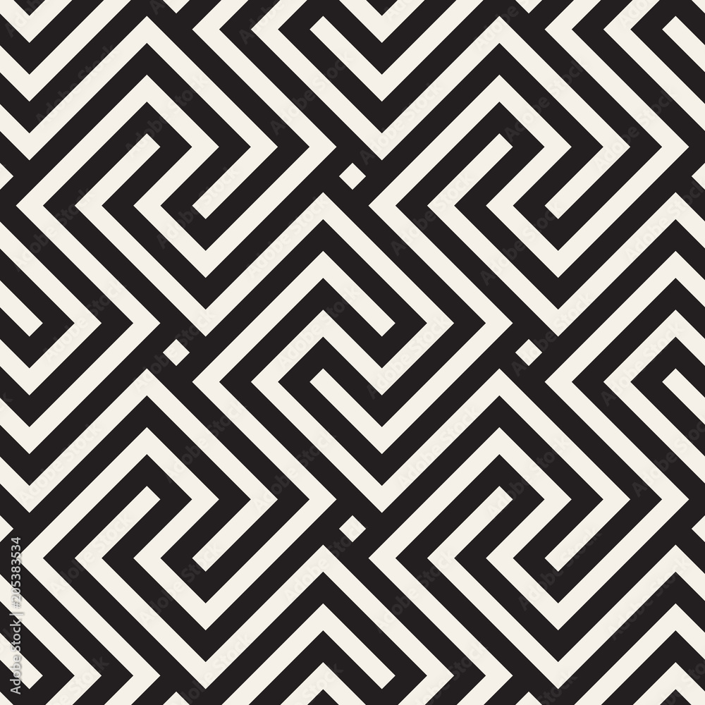 Vector seamless geometric pattern. Simple abstract lines lattice. Repeating elements stylish background Vector seamless geometric pattern. Simple abstract lines lattice. Repeating elements stylish background