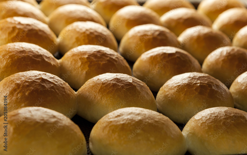 freshly baked, warm and delicious small breads