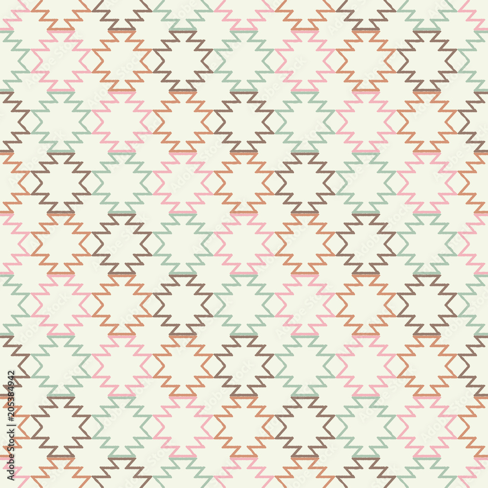 Ethnic boho seamless pattern. Hand hatching. Traditional ornament. Geometric background. Tribal pattern. Folk motif. Textile rapport. Ethnic boho seamless pattern. Hand hatching. Traditional ornament. Geometric background. Tribal pattern. Folk motif. Textile rapport.