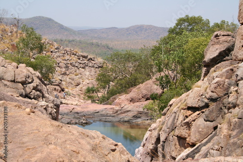 gunlom, waterfall creek in kakadu national park, northern territory australia