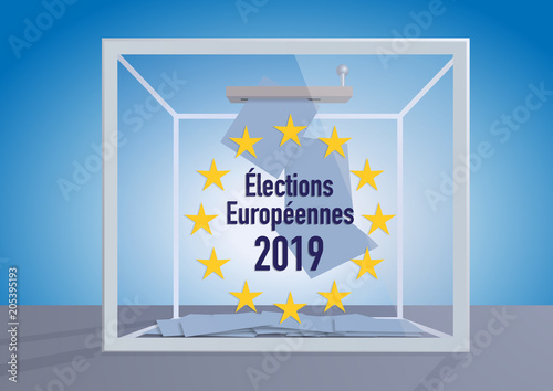 élection - Europe - élections européennes - 2019 - urne - voter - vote - présentation - union européenne