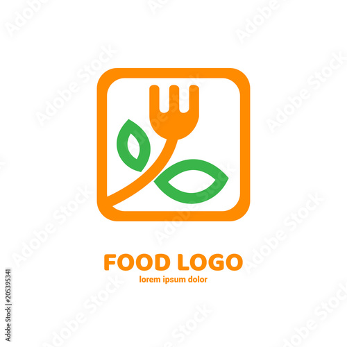 Business food and drink concept. Vector cutlery illustration