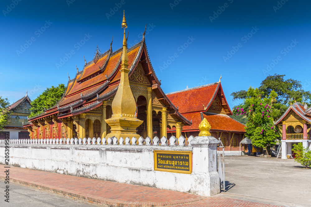 Wat Sen, Luang Prabang also known as Wat Sene Souk Haram is a Buddhist temple located in Luang Phrabang, Laos.