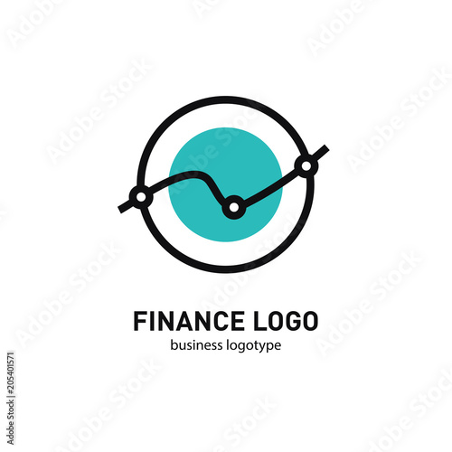 Illustration of business logotype bidding and auction.