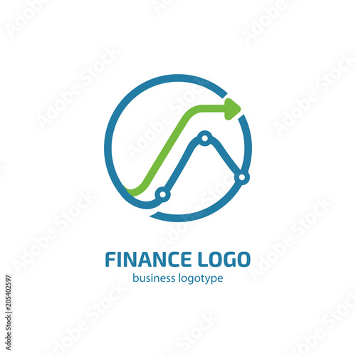 Illustration of business logotype bidding and auction.
