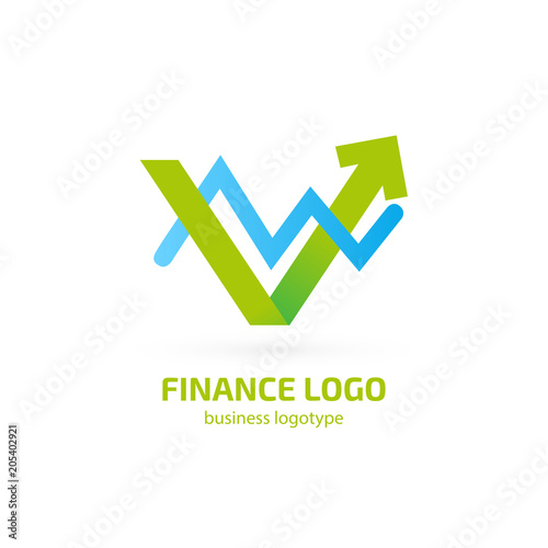 Illustration of business logotype bidding and auction.